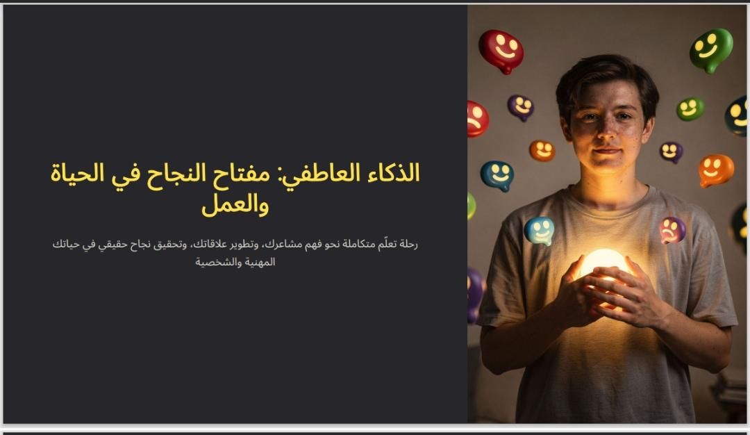 كورس عن الذكاء العاطفي 